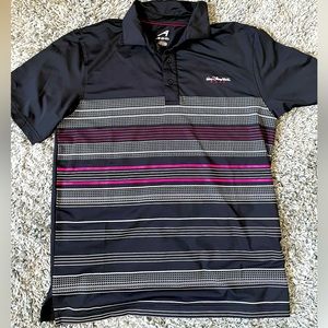 ⛳️ AHead Disney Golf polo shirt size small striped